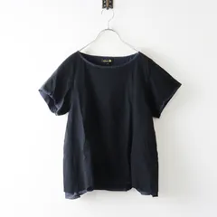 ドゥロワー Drawer コットン レイヤード風カットソー 1■ブラック Tシャツ トップス 半袖【2400015081205】のサムネイル