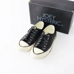 ジョーイヒステリック ヒステリックグラマー JOEY HYSTERIC レザー スニーカー 18cm■ブラック ローカット 牛革 キッズ【2400015080055】のサムネイル