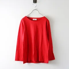 アトリエナルセ atelier naruse cotton standard cut&sewn コットン スタンダード カットソー 38■レッド Tシャツ【2400015081267】のサムネイル