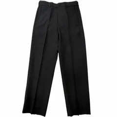 未使用品□GUCCI グッチ 23SS 727451 ロゴ刺繍 サイドライン スラックス トラウザーズパンツ ブラック 44 イタリア製 正規品 メンズのサムネイル