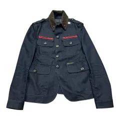 (即納) DSQUARED2 ミリタリー デニム マウンテンパーカー ジャケットのサムネイル