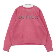 HOLIDAY OFFICE UNIFORM SWEAT 染め加工 トレーナー スウェット ピンク レディース ホリデイ【中古】6-0709M∞のサムネイル