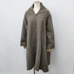 nest Robe ウールネップローブコート 01173-2002 ロング コート ベージュ レディース ネストローブ【中古】6-0709G◎のサムネイル