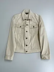 正規品 A.P.C. アイボリー コットン デニム ジャケットのサムネイル