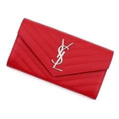 サンローランパリ 長財布 カサンドラ マトラッセ ラージフラップウォレット レザー 372264 SAINT LAURENT PARISのサムネイル