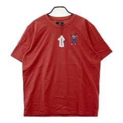 サイズ：XL EASTSIDEGOLF イーストサイドゴルフ  半袖Tシャツ  レッド系 [241003002204] ゴルフウェア メンズ ストスト サイズ：XL EASTSIDEGOLF イーストサイドゴルフ 半袖Tシャツ レッド系