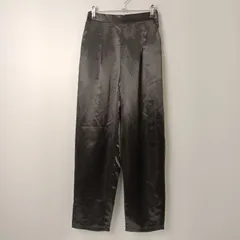 ページボーイ PAGEBOY サテンワイドパンツ【F】ブラック／黒のサムネイル