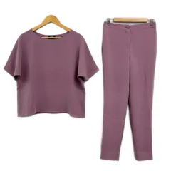 theory(セオリー) レディースパンツセットアップ レディース美品  パープル 半袖/フルレングスのサムネイル