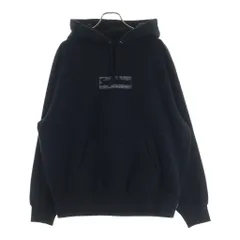 SUPREME (シュプリーム) 23SS Inside Out Box Logo Hooded Sweatshirt インサイドアウトボックスロゴ プルオーバースウェットフーディー パーカー ブラックのサムネイル