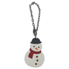 HERMES (エルメス) スノーマン 雪だるま エプソン レザー チャーム ホワイト 箱のサムネイル