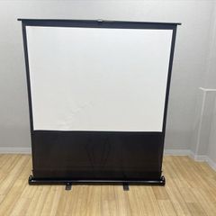 200×150 IZUMI-COSMO 大型プロジェクタースクリーン 自立式 - メルカリ