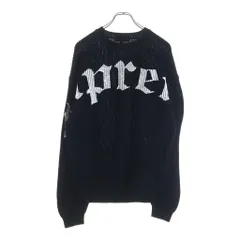 SUPREME (シュプリーム) 25SS Old English Printed Sweater スウェット ブラックのサムネイル