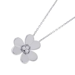 ヴァンクリ ネックレス フリヴォル ペンダント ラージモデル ダイヤモンド 3P 計0.16ct K18WGホワイトゴールド VCARD25300のサムネイル