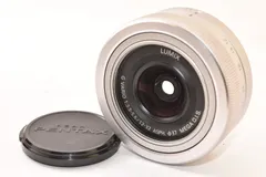 ★美品★ Panasonic パナソニック LUMIX G VARIO 12-32mm F3.5-5.6 ASPH. MEGA O.I.S. シルバー H-FS12032 2607070のサムネイル