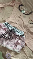 日本でしか販売しないコリラックマ服 カーディガン ノースリーブ スカートのサムネイル