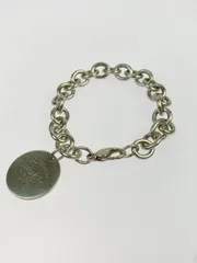 【中古品】 TIFFANY&CO ティファニー リターントゥ ラウンドタグ ブレスレット アクセサリー 【182-260723-jt-02-min】のサムネイル