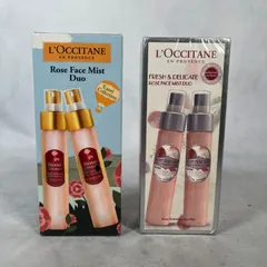 【管2607-184】未開封☆ L'Occitane ロクシタン  ローズ フェイスミスト DUO 50ml 2個セットのサムネイル