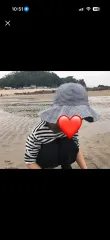 ユア(YOOA) キッズ コットン 帽子のサムネイル