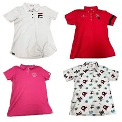 まとめ売り ゴルフウェア ４点セット FILA GOLF Callaway ROCKY&HOPPER フィラゴルフ ポロシャツ 襟付き ウェア 半袖のサムネイル