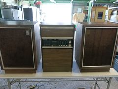 引き取り東京 スタンド付き 10cm用 希少フロントロードホーン USED
