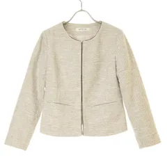 【NATURALBEAUTYBASIC】ノーカラージャケットのサムネイル