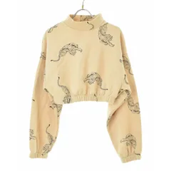 【Bershka】クロップド丈 虎長袖スウェットのサムネイル