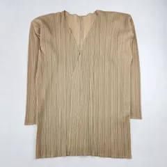 ISSEY MIYAKE	カーディガン	イッセイミヤケ アーカイブ プリーツ 希少 レア L XL相当のサムネイル