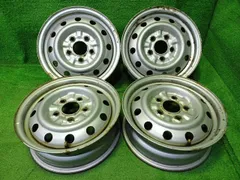 日産 NISSAN 純正 バネット  SKP2MN ホイール スチール シルバー 14インチ 5J 5穴 4本 114.3 40300-HA201のサムネイル