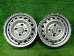 ホンダ HONDA 純正 バモス  2本 ホイール スチール シルバー 12インチ 3.50B 4穴 2本 100 42700-S3A-901のサムネイル