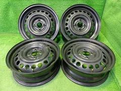 日産 NISSAN 純正 E13  E13 ホイール スチール クロ 16インチ 5.5J 4穴 4本 100のサムネイル
