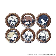 【予約】【新品】お気楽領主の楽しい領地防衛～生産系魔術で名もなき村を最強の城塞都市に～ 缶バッジ 01 公式イラスト 6個入り1BOX【正規品】のサムネイル