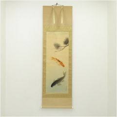 浮世絵版画、役者絵三枚綴りの内の1枚売り、三代歌川豊国画安政5年