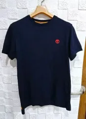 (Q)Timberland 半袖 Tシャツ ネイビー Mのサムネイル