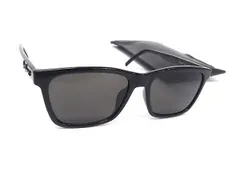 SAINT LAURENT PARIS サンローラン パリ サングラス アジアンフィット SL318/F ブラック系 アセテート レディース 美品のサムネイル