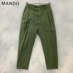 MANDO マンドゥ タックパンツのサムネイル