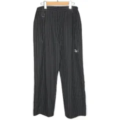 【倉吉店】 中古 PUNKDRUNKERS | パンクドランカーズ パンツ ストライプSLAXパンツ ブラック サイズ：S 【107】のサムネイル