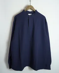 極美品 halfTen ハーフテン FIELD STAND COLLAR PULLOVER JERSEY DWR ELASTIC DOUBLE CLOTH フィールド プルオーバー HTM4155 4663Q★2のサムネイル