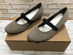 【B4-78】◇JELLY BEANS サイズ22.5 パンプス　オーク　WEB限定リボンゴムストラップのサムネイル