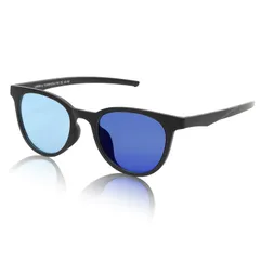 [TORINOX] サングラス メンズ 運転用 偏光サングラス 超軽量 UV400 ゴルフ スポーツ (BLACK/偏光調光BLUE, BASICグレード)のサムネイル