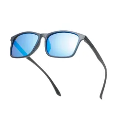 [GRADE] サングラス メンズ 偏光 【まるでかけていない軽さ】 スポーツ UVカット 紫外線カット 偏光サングラス (ブルー)のサムネイル