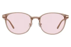 [ゾフ] 【WEB限定】SUNCUTGlasses/UV100%CUT ボストン型 パーソナルカラーサングラス (ブラウン(クリア)・ZA261G21_42A1)｜ イエベ ブルべ 美容 ラバーテンプル ずれ落ち防止 紫外線対策 おしゃれ 【53□19-142のサムネイル