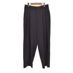マーカ marka 2/60 Washer Wool Gabardine Two Tuck Baggy Trousers バギートラウザーズパンツ スラックス 2 グレー M25D01PT01Cのサムネイル
