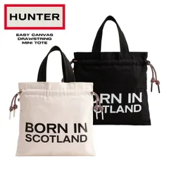 ハンター イージー キャンバス ドローストリング ミニ トート HUNTER EASY CANVAS DRAWSTRING MINI TOTE ubt7128caa 鞄 バッグ メンズ ウィメンズ レディース ユニセックス 2WAY 2COLOR トート のサムネイル