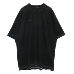 STAMPD スタンプド M4301TE EYE RELAXED TEE フロントロゴ バック アイプリント リラックスフィット ウェザーウィーブ コットン ジャージー 半袖 Tシャツ ブラック系 XL【中古】のサムネイル