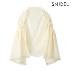 【SALE50%OFF】【即納】 スナイデル SNIDEL 小物 26春夏 コットンガーゼストール 長袖 羽織 ギフト swgg262639のサムネイル