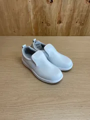 未使用展示品　ムーンスター　キッチンスター01　ホワイト　23cm　箱なし　コックシューズのサムネイル