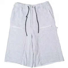 B omnivore ビーオムニボー 26SS W KNEE SHORTS SWT ダブルニースウェットショーツ 250929-BO L GRAY BEAVER ペインター イージー ワイド ショートパンツ ボトムス g27563のサムネイル