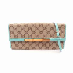 GUCCI GGキャンバス ショルダーバッグ レッド 11301 203939 - メルカリ