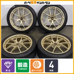 【美品 鍛造品】BBS RI-A 18in 8J +48 PCD112 ファルケン アゼニス FK510 235/40R18 AMG Aクラス CLA BMW 1シリーズ カスタム用 RI-A030のサムネイル