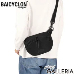 バイシクロン バイ バッグジャック ショルダーバッグ メンズ レディース ウエストバッグ BAICYCLON by bagjack ブランド おしゃれ 斜めがけバッグ ミニ ショルダー 斜め掛け 横型 2WAY BAG BCL-133 BLACKのサムネイル
